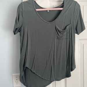 charlotte russe pocket tee